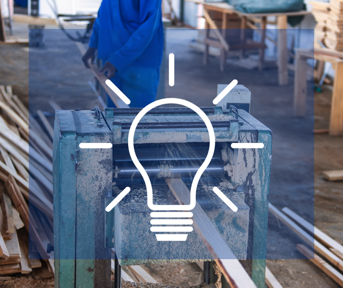 Bild zu: Hobelmaschine und Bandsäge - Bildvergrößerung