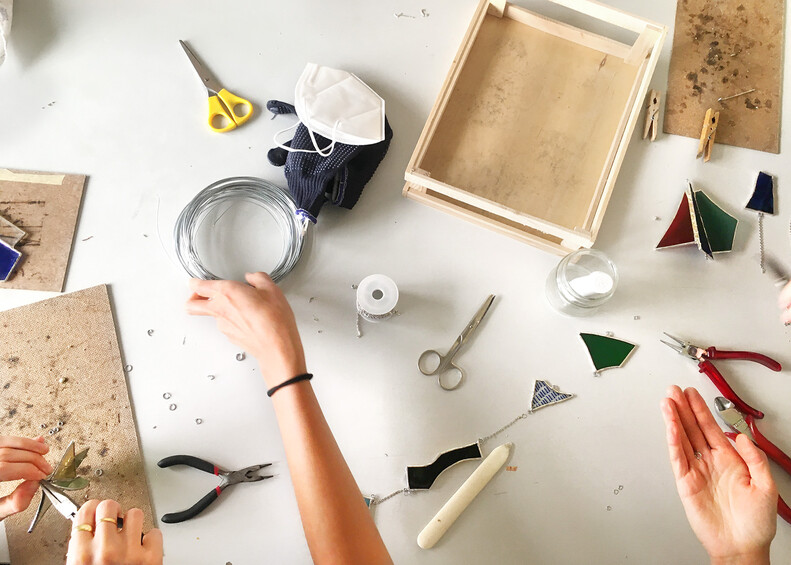 Bild zu: Glas-Sonnenfänger zum Frühlingsanfang - Bildvergrößerung