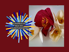 Paper Bloom Lab: Moderne Blüten aus Krepppapier