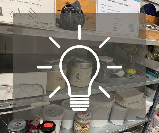 Bild zu: Die Keramikwerkstatt sicher und solidarisch nutzen - Bildvergrößerung